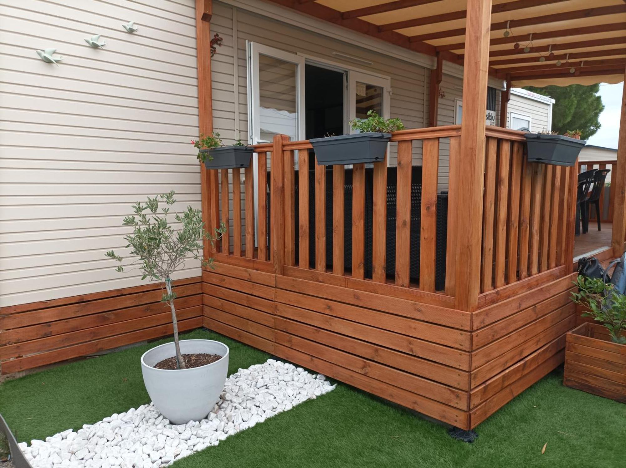 Mobil Home Moderne Neuf Et Ultra Equipe De 6 A 8 Couchages Canet-en-Roussillon Zewnętrze zdjęcie