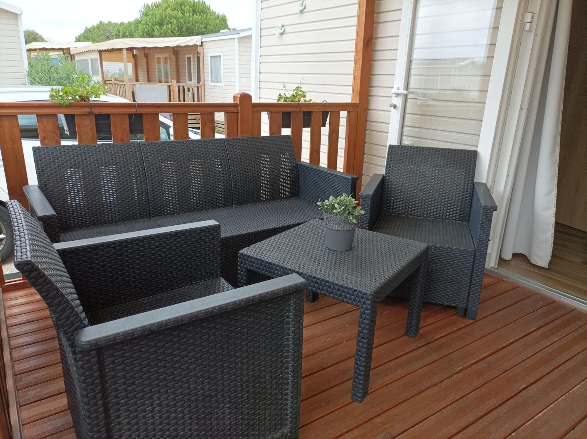 Mobil Home Moderne Neuf Et Ultra Equipe De 6 A 8 Couchages Canet-en-Roussillon Zewnętrze zdjęcie